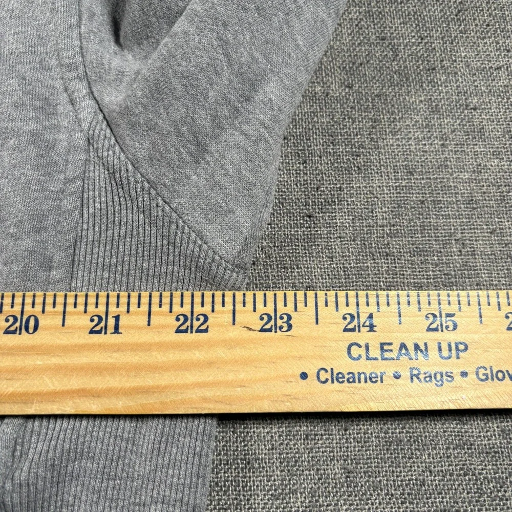 Nike Quarter Zip Pullover Mens Small Gray Fleece Basketball Athletic Sweatshirt